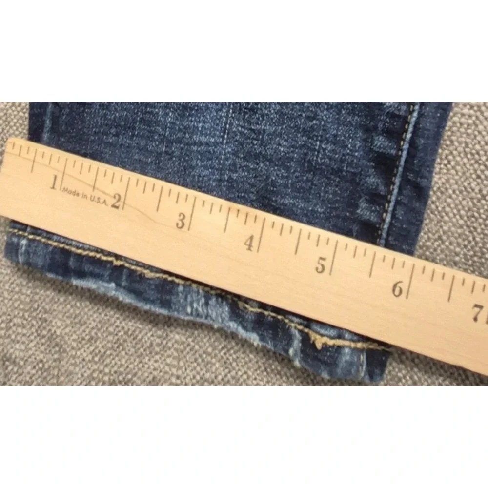 BKE Payton Jeans 38x31.5 Blue Medium Wash Universal Fit Mid Rise Skinny Stretch